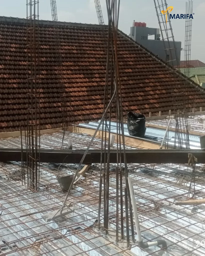 Progress Pengerjaan Bangunan Kost 2 Lantai Di Malang 1