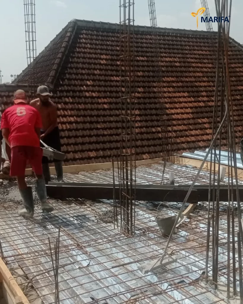 Progress Pengerjaan Bangunan Kost 2 Lantai Di Malang 4