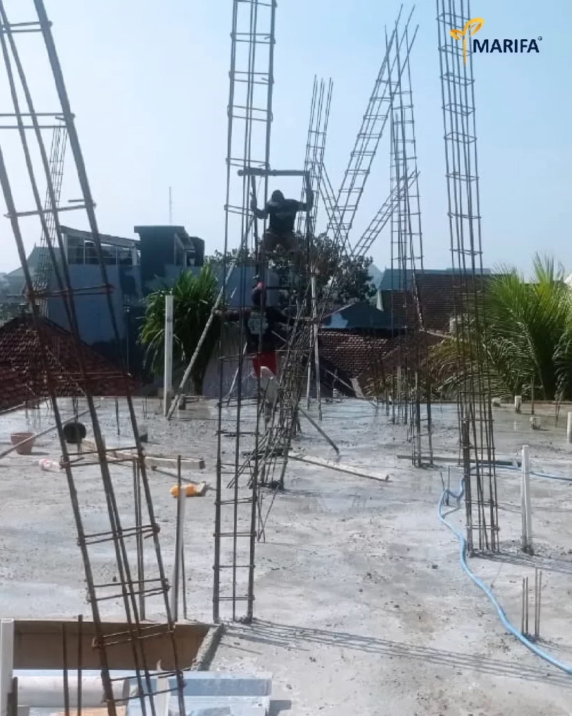 Progress Pengerjaan Bangunan Kost 2 Lantai Di Malang 6